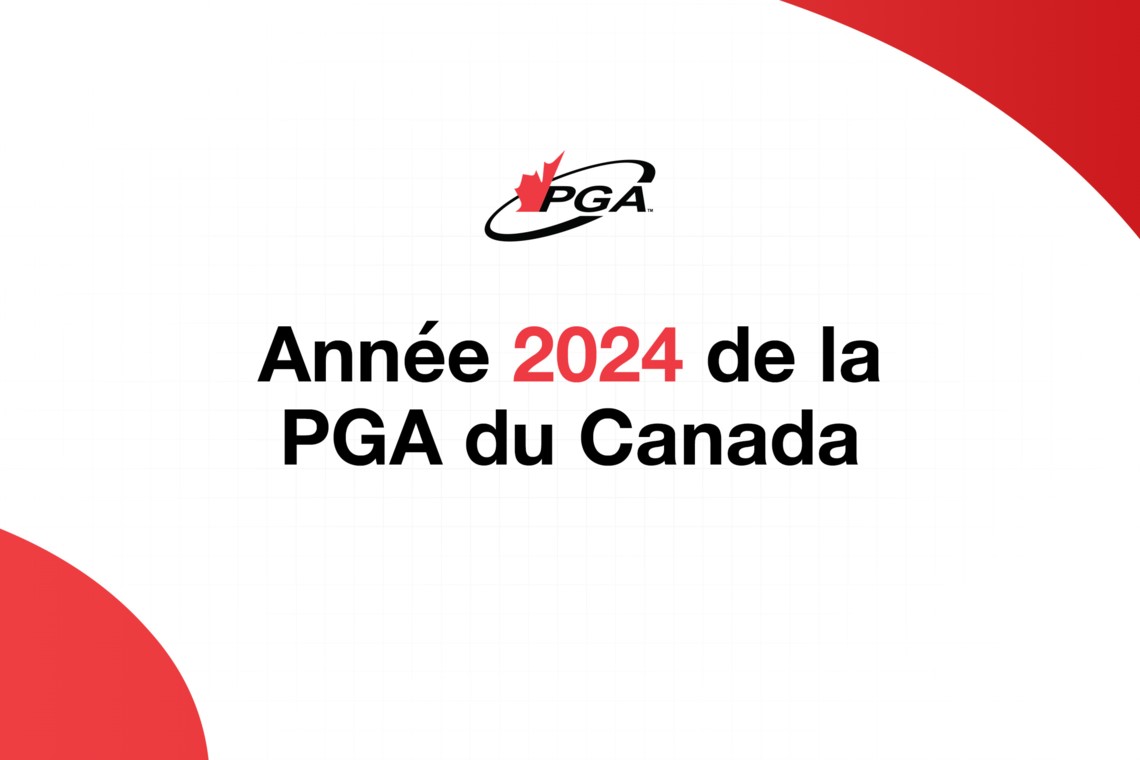 Année 2024 de la PGA du Canada