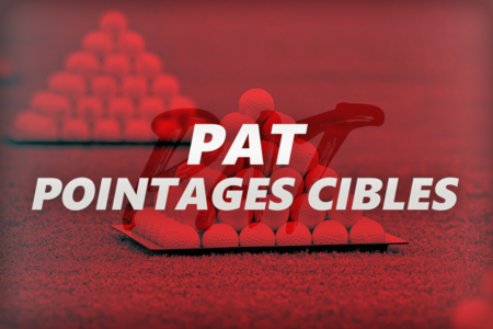 Pointage cible du test d’aptitude au jeu (PAT)
