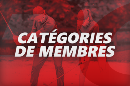 Catégories de membres