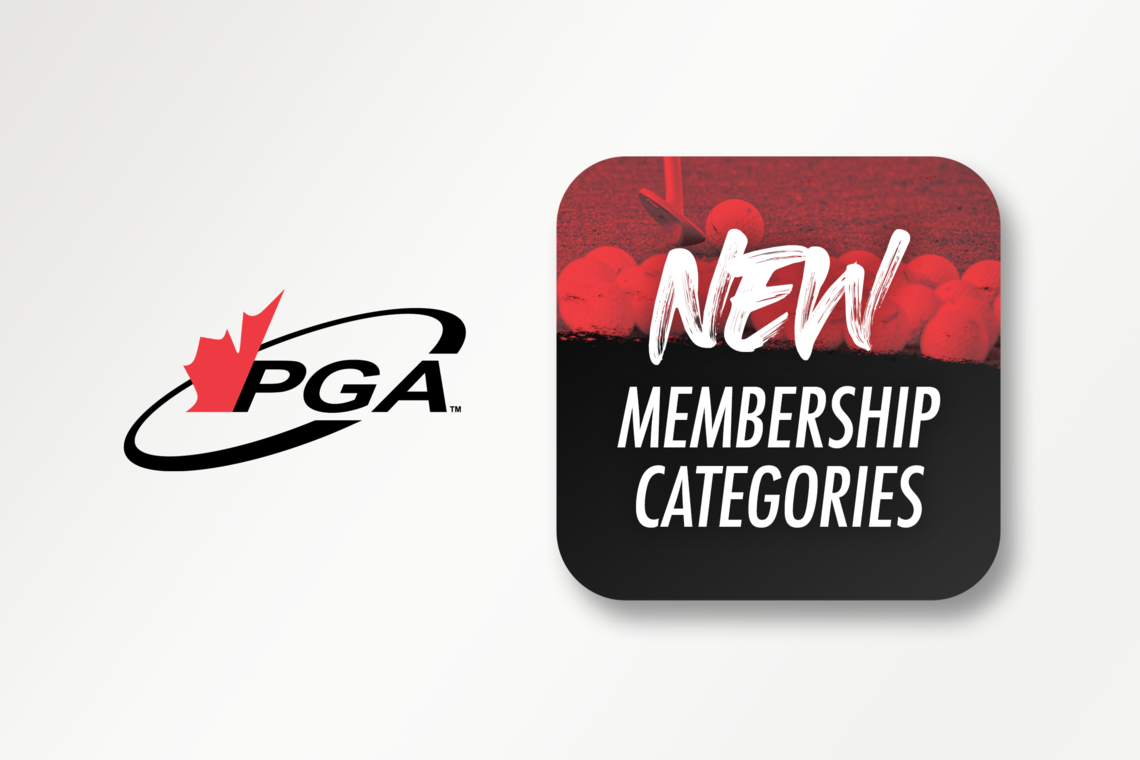 PGA of Canada adjusts Class “A” membership categories to align with golf industry employment