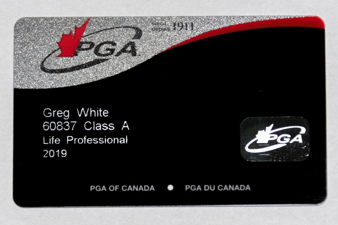 Votre carte de membre 2019 de la PGA du Canada