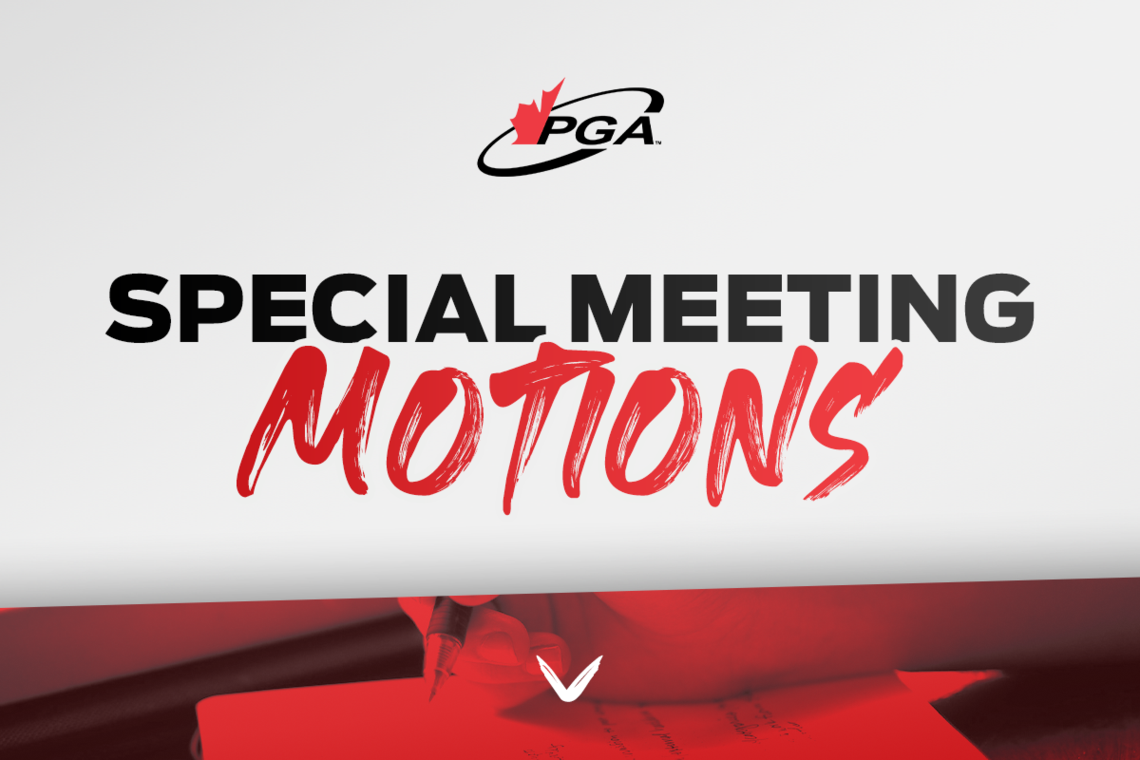 Motions