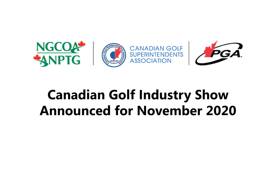 Canadian Golf Industry Show Announced for November 2020