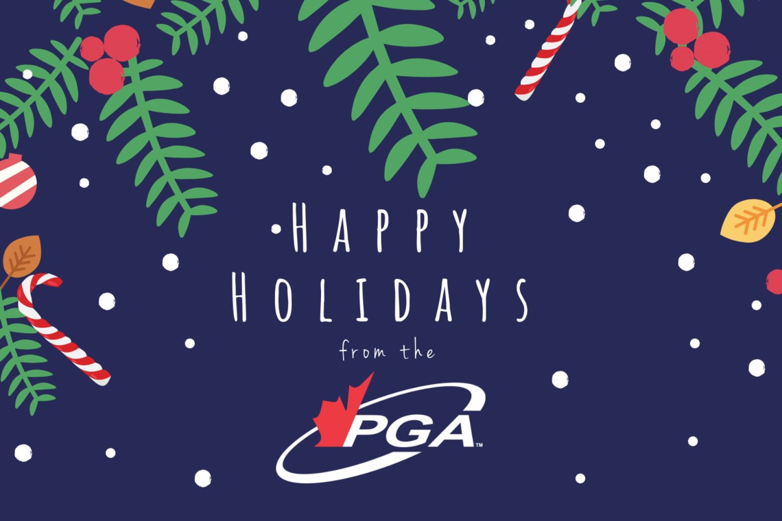 Happy Holidays from the PGA of Canada