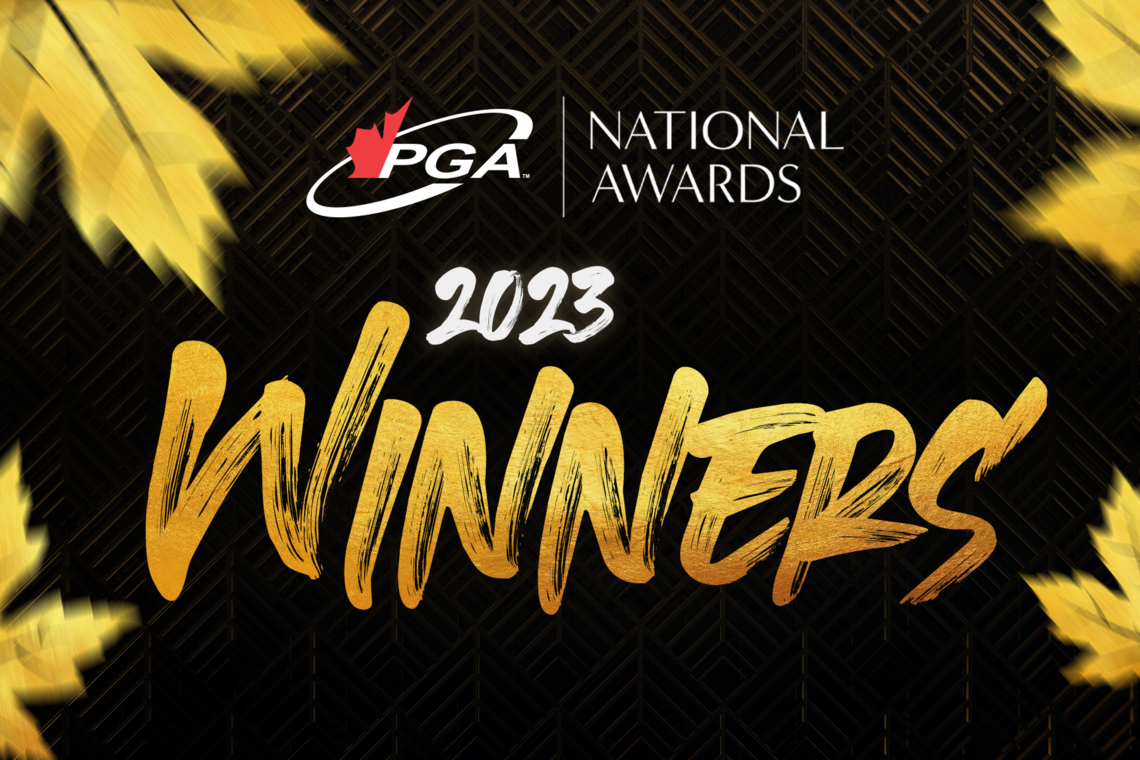 PGA of Canada 2023 National Award Winners
