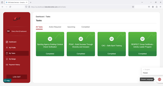 world icon for French
