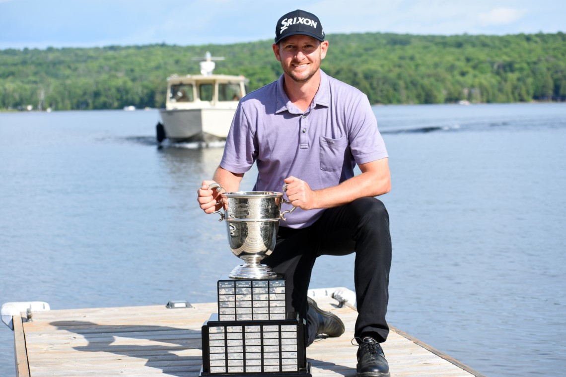 Kevin Stinson a remporté en prolongation le Championnat de la PGA du Canada BetRegal à l'île Bigwin