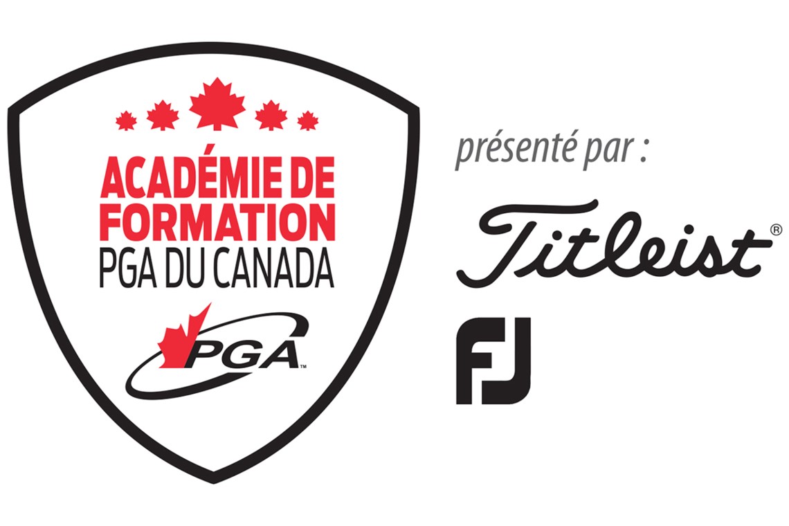 Titleist et FootJoy renouvellent leur partenariat avec la PGA du Canada et demeurent le commanditaire principal de l'Académie de formation de la PGA