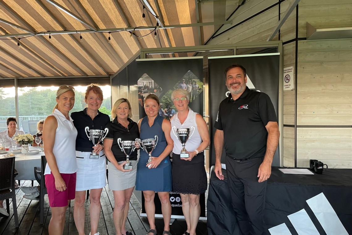 Équipe Marie-Pierre Bernier remporte le Pro-Am Féminin PGA adidas Golf