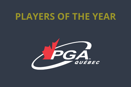 PGA of Québec Rankings