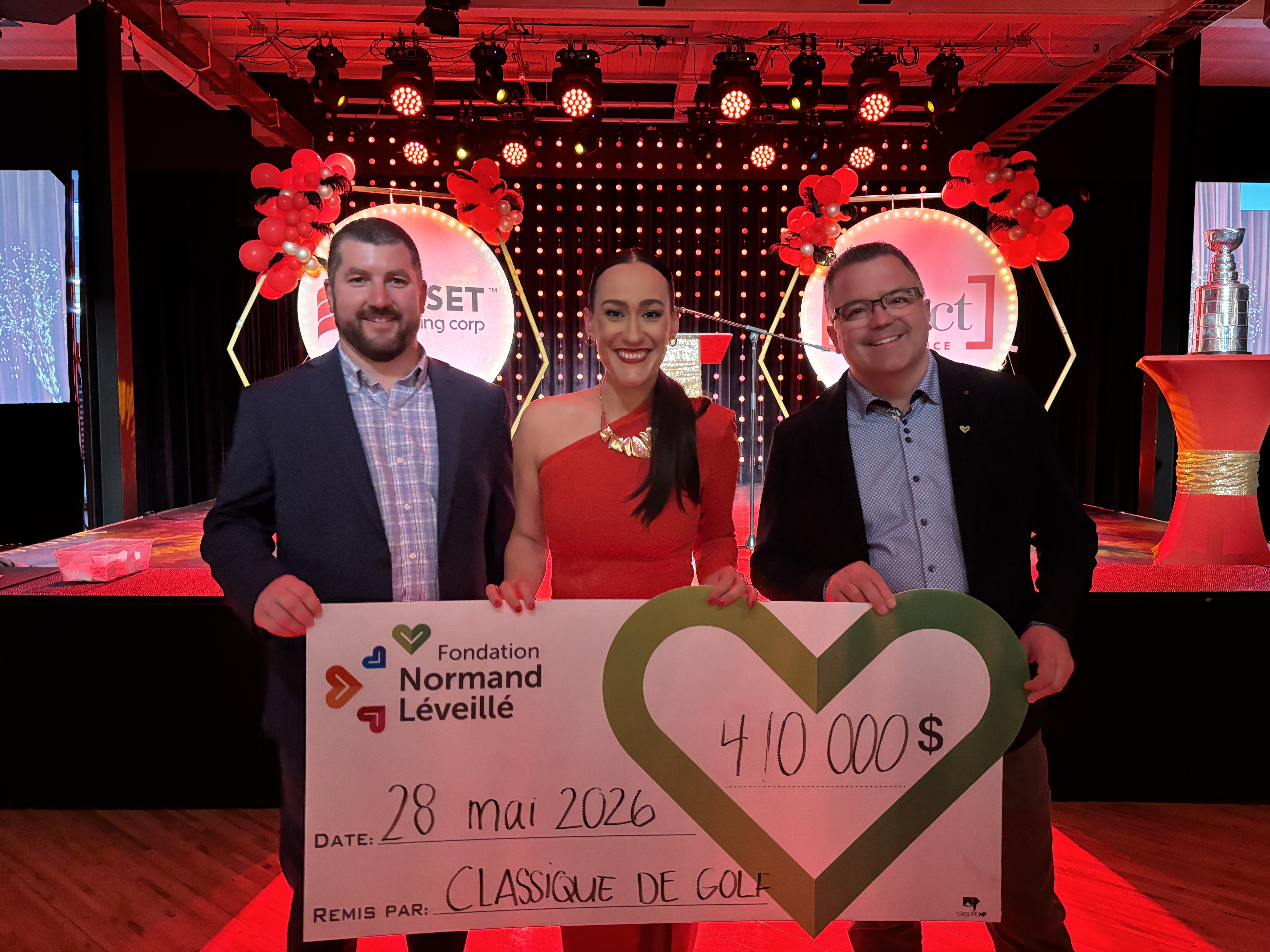 Le plaisir était au rendez-vous au Pro-Am de la Fondation du Centre Normand-Léveillé