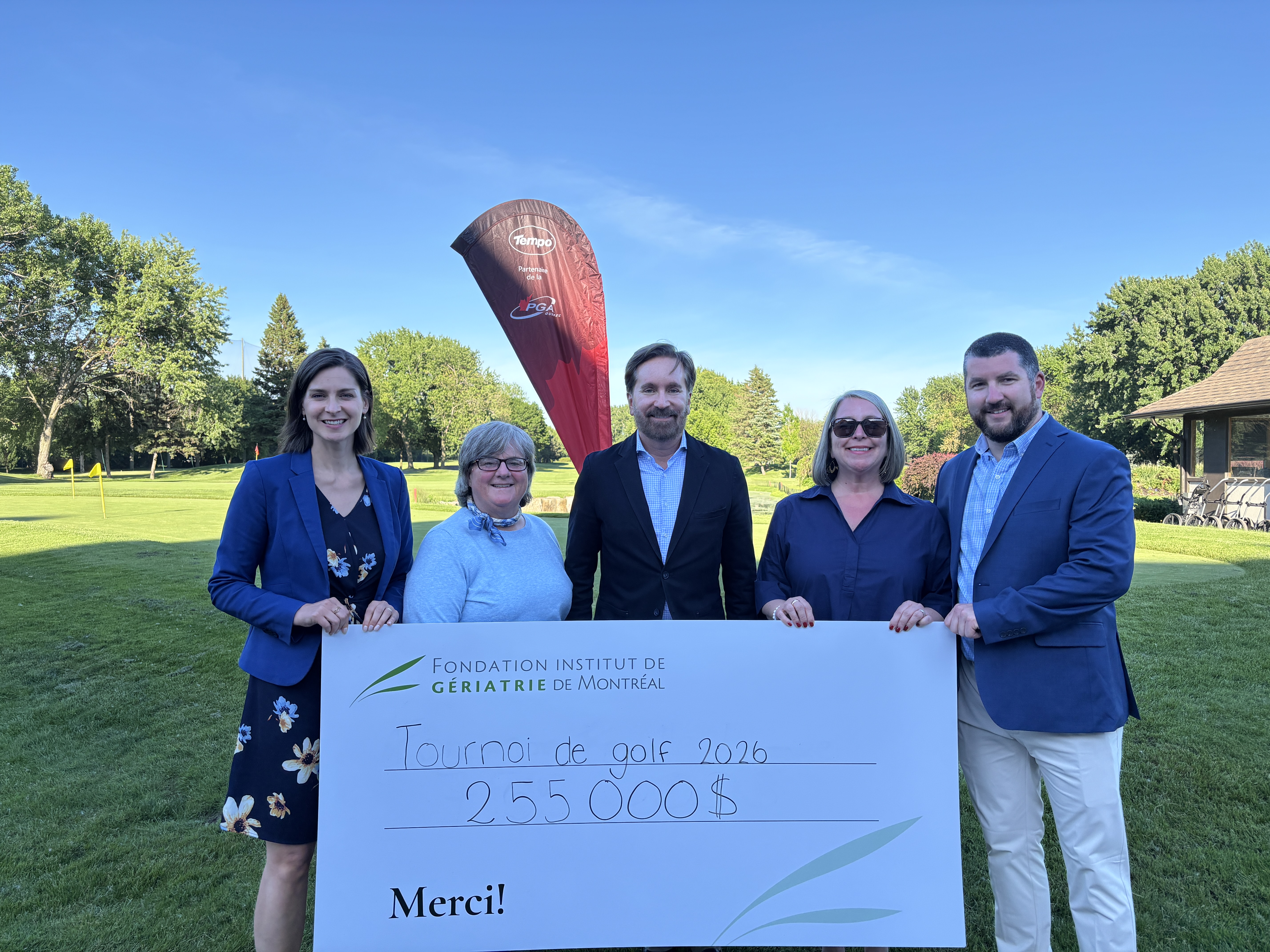 Une journée mémorable au profit de la Fondation Institut de gériatrie de Montréal au Country Club de Montréal