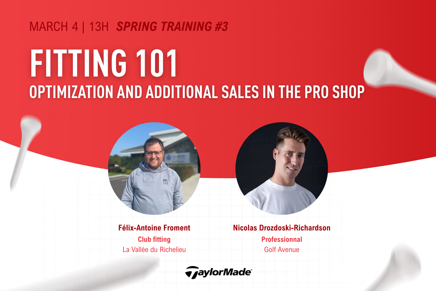 Training Session - Fitting 101: optimization and additional sales in the pro shop (March 4, 2026)