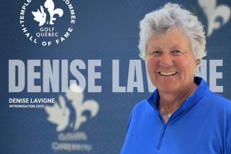 Denise Lavigne inducted into the Golf Québec Hall of Fame!