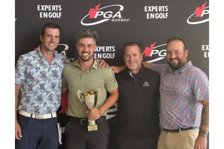 A day of performance and fun at the PGA of Québec Individual and Pro-Am Classic, held at the Alpin Golf Club