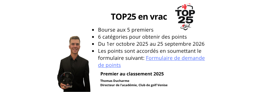 Top25 en Vrac
