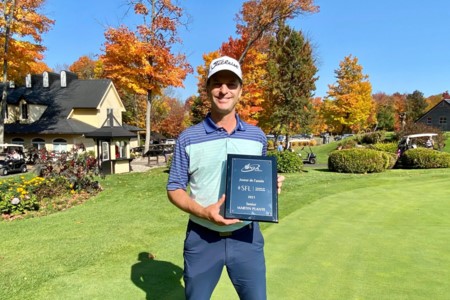 Martin Plante est le joueur de l'année SFL chez les seniors