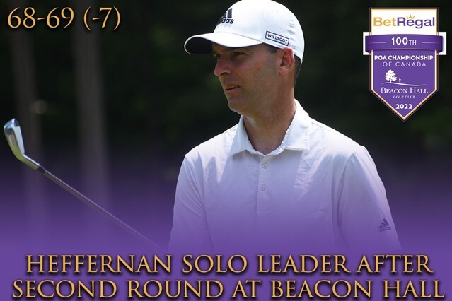 At 9 1/2 WITH MARIO: A holder of the Montreal Open new champion of the Canadian PGA