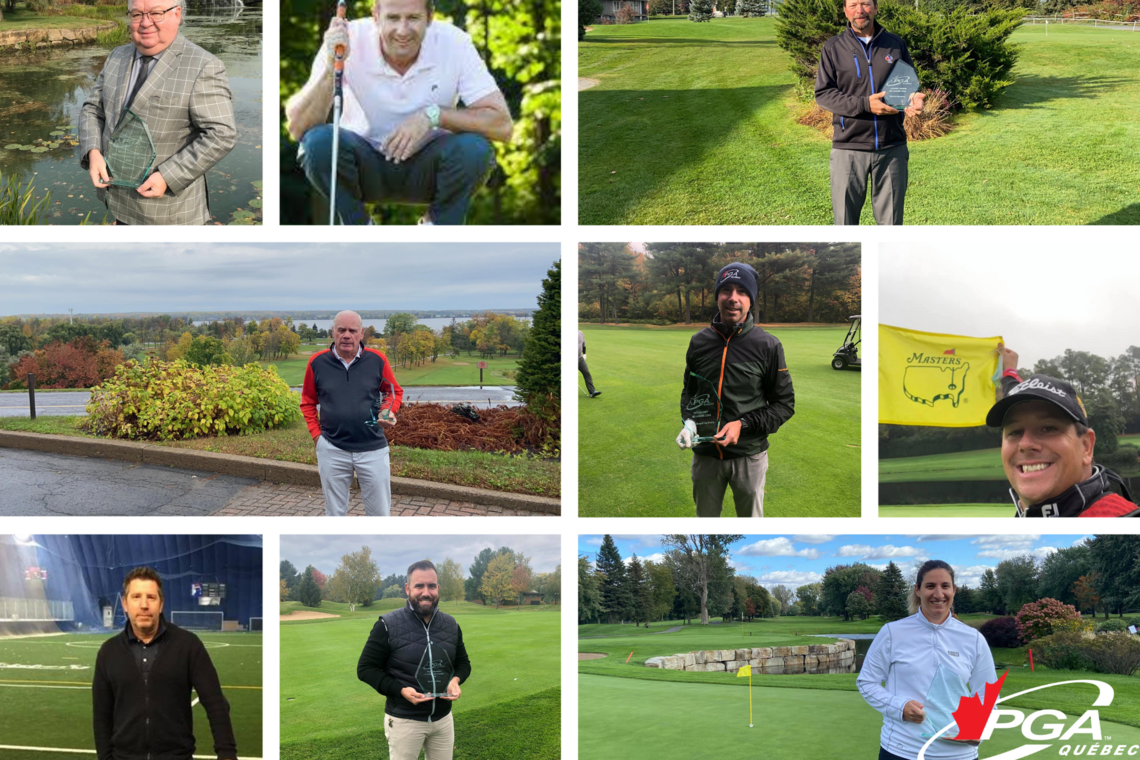 SOIRÉE D'EXCELLENCE DE LA PGA CANADIENNE JEUDI ET AUTRES ÉCHOS