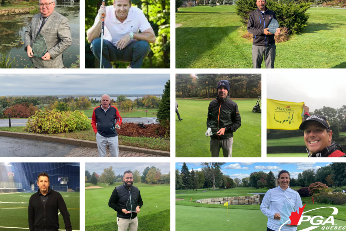 SOIRÉE D'EXCELLENCE DE LA PGA CANADIENNE JEUDI ET AUTRES ÉCHOS