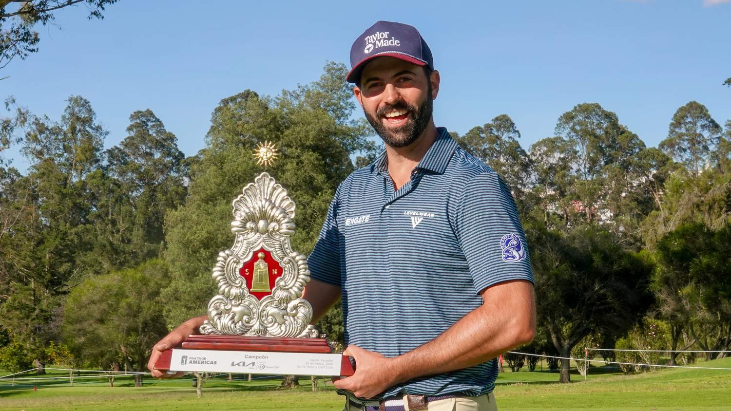 Le Québécois Joey Savoie signe sa première victoire sur le PGA TOUR Americas en Équateur