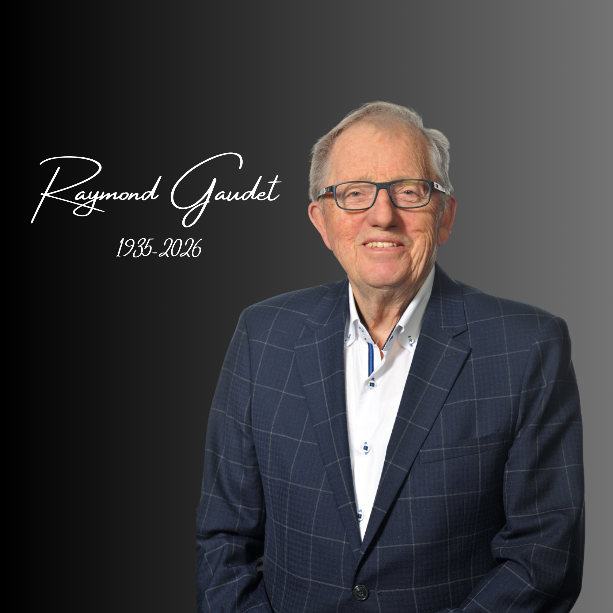La famille Gaudet annonce avec tristesse le décès du fondateur  du Club de Golf Montcalm, M. Raymond Gaudet