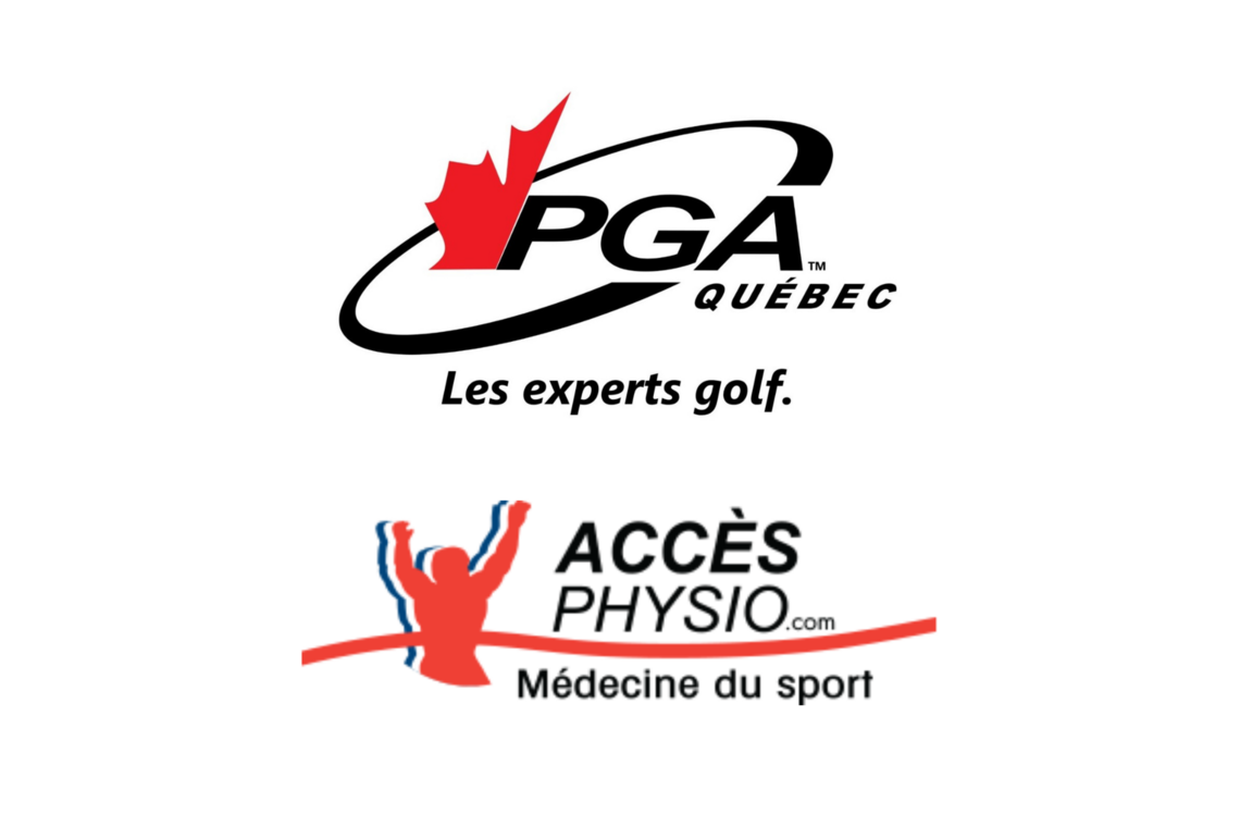 ACCÈS PHYSIO TO BECOME AN OFFICIAL PARTNER OF THE PGA OF QUEBEC