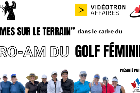 Vidéotron Affaires becomes the title partner of 2024 Women's Golf Week
