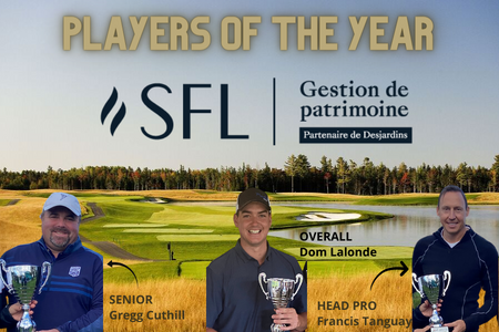 PGA of Québec Rankings presented by SFL Gestion de patrimoine
