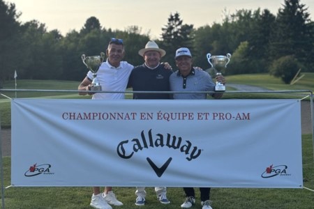 Une journée réussie, signée Callaway, au Parcours du Vieux-Village