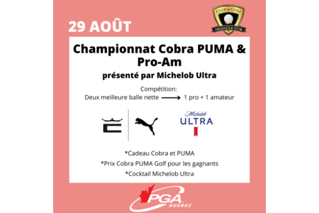 Championnat Cobra PUMA et Pro-am présenté par Michelob Ultra