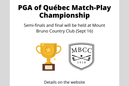 2022 PGA of Québec Match-Play Championship