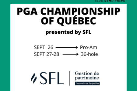 PGA Championship of Québec presented by SFL