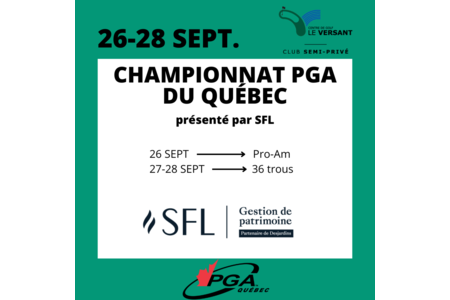 Championnat PGA du Québec présenté par SFL