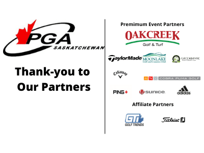 PGA Sask Thanks our 2021 Partners